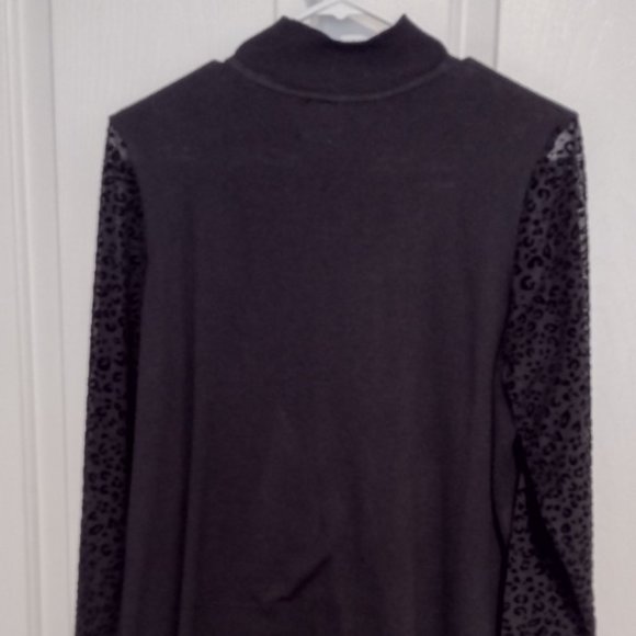 Ann Klein Mock Turtleneck Ladies Sweater - Picture 2 of 7